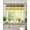 Yellow, variant on Farmhouse Rustic Wood Texture Kitchen Valances for Windows Yellow Grey Valance Curtains for Kitchen /Living Room/Bedroom/ Bathroom Decor, 42"x12 " ,Rod Pocket 1 Panel,