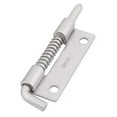 thumbnail image 3 of Unique Bargains Home 304 Stainless Steel Door Gate Spring Latch Box Bolt 3.3 Inch Length 2pcs, 3 of 4