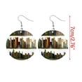thumbnail image 5 of Pendient Literarios En Miniatura, Undelete para Lector, Diseño Ligero, Accesorio con Estilo, Bodas y Fiestas Versátiles, Regal Ideal para Mamá y Novia, 1 Pendiente., 5 of 5