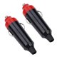 thumbnail image 2 of Par de conectores macho impermeables para toma de corriente de coche de 12V/24V CC, 2 of 7