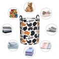 thumbnail image 2 of Abstract irregular shapes pattern Laundry Basket, Laundry Hamper Waterproof Laundry Bag Clothes Hamper Laundry Bin with Handles for Bedroom, Living Room, Kids Room-#, 2 of 5