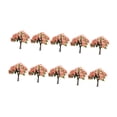 thumbnail image 4 of HILABEE 10 Pieces Model Tree Train Scenery Layout for Building Kits DIY Crafts Scene Hibiscus, 4 of 9