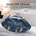 thumbnail image 5 of Ryvnso Satin Pillowcase Anchor Whales Pillow Cases Standard Size 26x20in, 5 of 6