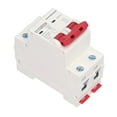 thumbnail image 2 of Wchiuoe DC Miniature Circuit Breaker,Circuit Breaker,DC Miniature Circuit Breaker 2P Solar PV System Isolator DIN Rail Mount 1000V 32A DZ47‑63Z C32, 2 of 8