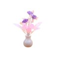 thumbnail image 4 of Ounissouiy Night Light Flower Sensor Control Decor Bedside Lamp Kids Home LED 0.5W Glow Wall Socket 220V Bedroom Type2 NO2, 4 of 6