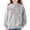 Gray, variant on Maqroz Girls Sweatshirts Graphic Pullover Tops Ribbon Bow Print Fall Winter Warm Kids Casual Activewear Long Sleeve Crew Neck School Vacation Clothes Daily Streetwear Size 2-13 Years