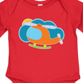 thumbnail image 4 of Inktastic Helicopter for Boys Boys Long Sleeve Baby Bodysuit, 4 of 5