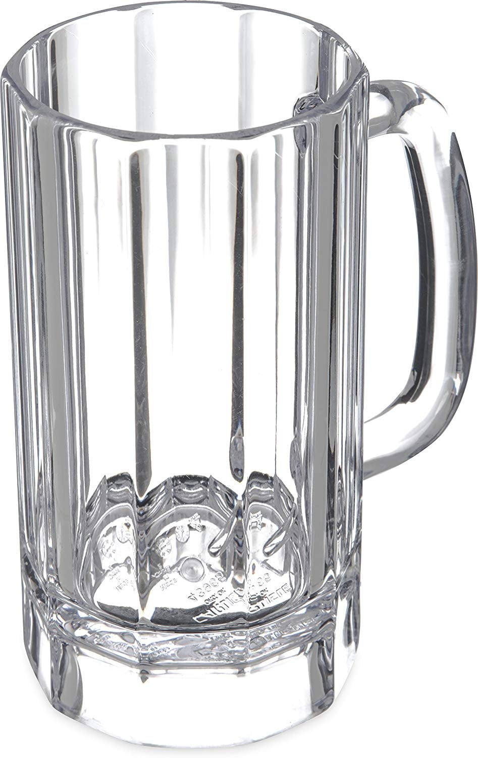 Carlisle 4396507 Lexington Plastic bar Mug, Polycarbonate, Clear