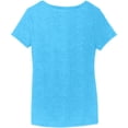 thumbnail image 3 of Women's Joe Gibbs Racing Team Collection  Teal Martin Truex Jr Tri-Blend V-Neck T-Shirt, 3 of 3