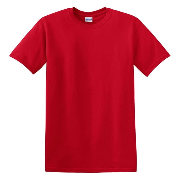 Camiseta Gildan G5000 Roja Talla XL 100% Algodón