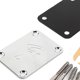 thumbnail image 5 of Cuña de cuello de guitarra placa de cuello de guitarra de diseño cónico Metal y madera de arce fácil instalación profesional para guitarra eléctrica ANGGREK Otros, 5 of 7