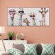 thumbnail image 5 of Cuadros Decorativos Kits de pintura al óleo de jirafas por números DIY lienzo arte de pared imagen artesanía decoración del hogar Ehuebsd Nuevos Originales, 5 of 9