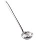 thumbnail image 1 of Espumador de cuchara de acero inoxidable, sopa ranurada para filtro de olla caliente, herramienta de vajilla de cocina con diseño de agarre cómodo, 1 of 14