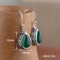thumbnail image 4 of AEXTO Vintage Teardrop Earrings for Women Trendy, Lightweight Birthstone Dangle Earrings with Silver Hook, Valentine's Day Gifts Jewelry, 4 of 6