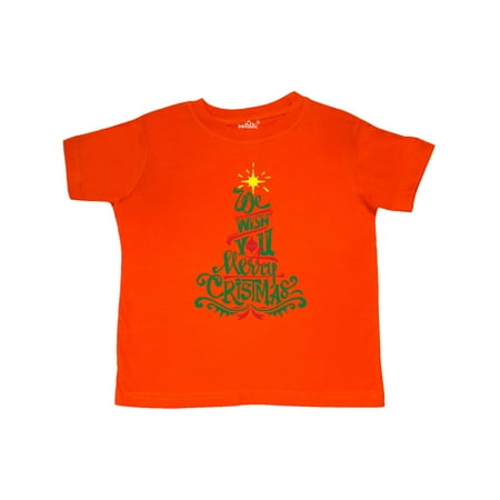 

Inktastic We Wish You A Merry Christmas Gift Toddler Boy or Toddler Girl T-Shirt