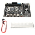 thumbnail image 1 of Placa base para PC, placa base con Chip HM65 de 6 núcleos, Combo de CPU con Cable SATA deflector para LGA 1356, Intel, ordenador de escritorio, 1 of 8