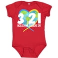 thumbnail image 3 of Inktastic 3 21 World Down Syndrome Day with Heart Shaped Earth Boys or Girls Baby Bodysuit, 3 of 5