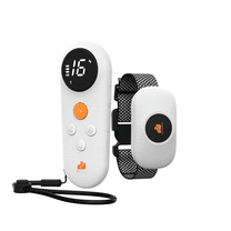 550 Yards Remote Dog Training Shock Collar Waterproof for Small Medium Large Dogs, White