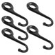 thumbnail image 3 of 5Pcs Metal Hooks For Organizing Kitchen And Bathroom Items Compact Lightweight Elegant Style, 3 of 5