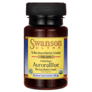 Swanson Certified Organic Aurorablue Alaskan Blu 200 mg 30 Org Vegcap