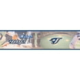 thumbnail image 2 of Toronto Bleu Jays MLB Équipe de Baseball Fan de Sport Papier Peint Frontière Design Moderne, Rouleau 15' x 6'', 2 of 3