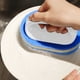 thumbnail image 5 of Cepillo para frotar para baño y cocina – Cepillo para limpiar mango, Esponja, plástico, azul/blanco, 6,2x3,6 pulgadas – Agarre ergonómico, Quitamanchas, Multiusos, 5 of 6