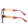 thumbnail image 2 of Versace VE 4418 Plastic Womens Square Sunglasses Transparent Red 56mm Adult, 2 of 2
