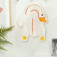 thumbnail image 4 of SSZMDLB Kitchen Hand Towel with Goose Pattern, Coral Fleece Hanging Towel, Soft Absorbent Hand Towel for Kitchen, Decorative Dish Drying Towel, Quick Dry Hand Towel, 4 of 6