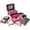 PINK, variant on SHANY All In One Makeup Set, 67 Colors Eyeshadow, Blushes, Face Powder, Lipstick , Eye liners, Make up Pencils and Cosmetics Mirror - Makeup Kit With Reusable Beauty Organizer Train Case  - Black