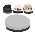 thumbnail image 3 of 190x83cm Round Sofa Bed Cover with Straps and Handles, Round Sun Lounger Cover, Black, 3 of 5