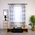 thumbnail image 3 of Hbdhejl Trees Sheer Curtain Tulle Window Treatment Voile Drape Valance Fabric, 3 of 9