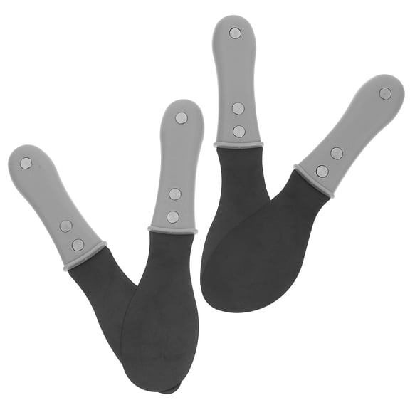 WESIEVYA 4Pcs Caulking ula Set with Plastic Handles for Precise Home Renovation and Repair
