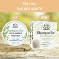 thumbnail image 3 of Shampoo Bar Rice Water Protein for Hair Growth Hydrating, Nourishing, and Refreshing Handmade in USA Paraben and Sulfates FREE Natural and Safe by Relaxcation, 3 of 10
