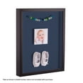 thumbnail image 2 of ArtToFrames 10x13 Inch Shadow Box Picture Frame, with a Satin Black Tall 1 Wide Shadowbox frame and Midnight Blue Mat Backing (4654), 2 of 7