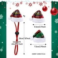 thumbnail image 3 of JeashCHAT Pet Santa Hat, Christmas Holiday Accessory for Dogs and Cats, Christmas Hat with Adjustable Strap for Comfort and Stability, 3 of 5
