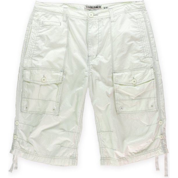 Ecko Unltd Pantalones cortos cargo informales hombre Cross Country blanco 36