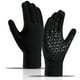 thumbnail image 1 of Guantes de punto a prueba de frío de invierno, guantes de felpa gruesos y cálidos con dedos completos, 1 of 7