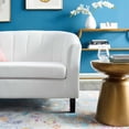 thumbnail image 4 of Modway Prospect Channel Tufted Performance Velvet Loveseat, 4 of 5