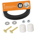 thumbnail image 4 of 5 Sets Toilet Sealing Kit Bolts Rv Toilet Repair Seal Toilet Kit Rv Seals Gasket Rv Gasket Rv Seal Ring Rv Toilet Gasket Seal Rv Toilet Replacement Rv Toilet Ring Seal Plastic, 4 of 9
