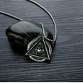 thumbnail image 2 of GKNET Mens Illuminati Masonic All Seeing Eye Pendant Necklace Stainless Steel-default, 2 of 8