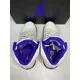 thumbnail image 5 of Ni - ke Air Jordan 5 Concord Retro Size 11 Mens White Purple Sneakers 2022 DD0587-141, 5 of 5