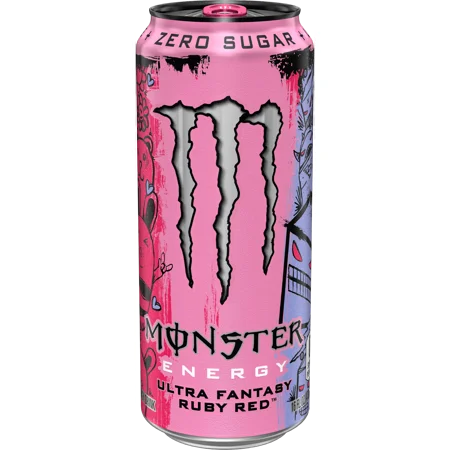 Monster Energy Ultra Fantasy Ruby Red, 16 Oz Can