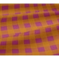 thumbnail image 4 of oneOone Cotton Jersey Pink Fabric Gingham Check Dress Material Fabric Print Fabric By The Yard 58 Inches Wide, 4 of 4