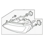 Genuine OE Volkswagen Composite Headlamp - 5C7-941-006-J