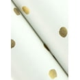 thumbnail image 2 of Chesapeake Leda Metallic Geometric Wallpaper, 20.9-in by 33-ft, 2 of 4