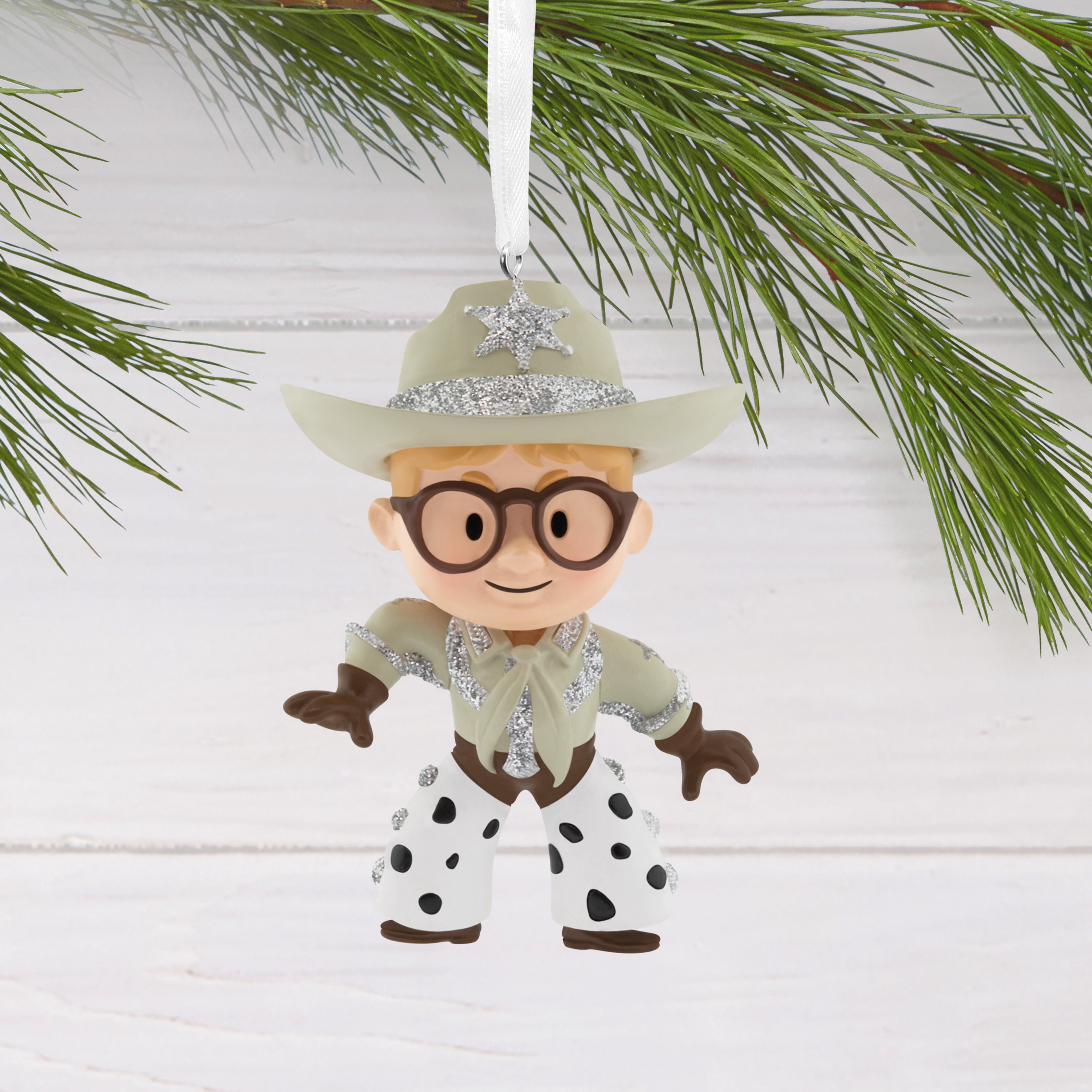 Hallmark Christmas Ornament (A Christmas Story Ralphie Cowboy), 1 Count