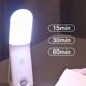 thumbnail image 5 of Lámpara nocturna LED magnética con 3 modos de color y brillo ajustable: lámpara adhesiva recargable regulable para dormitorio, pasillo, cocina y uso en exteriores., 5 of 6
