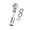 Silver, variant on Aluminum Alloys Olivary Head Mountain Bicycles Component Bicycles Brake Fittings