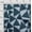 Denim Blue, variant on oneOone Organic Cotton Poplin Twill Fabric Rectangle & Triangle Geometric Print Fabric By The Yard 42 Inches Wide