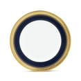 thumbnail image 2 of Noritake Odessa Cobalt Gold Set of 4 Bread & Butter/Appetizer Plates, 2 of 6